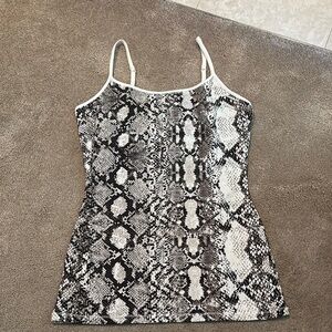 Snake Print Cami Top